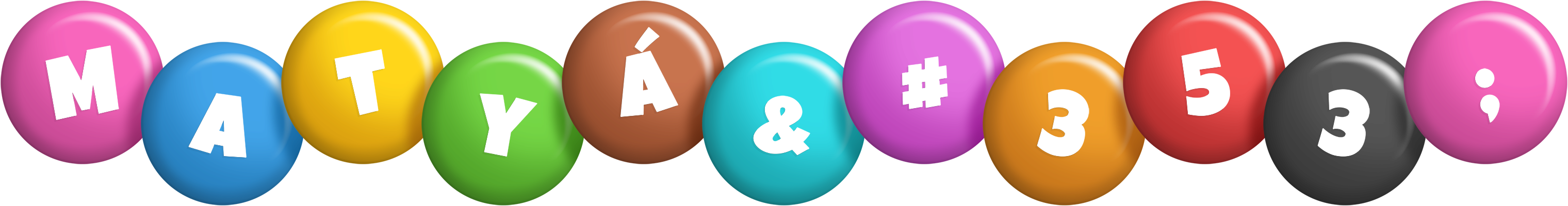 Matyáš candy logo