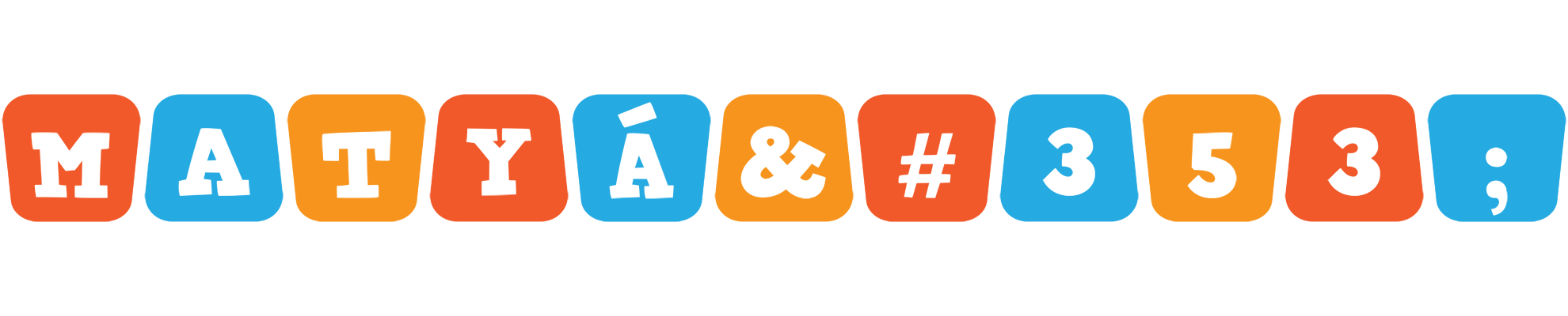 Matyáš comics logo