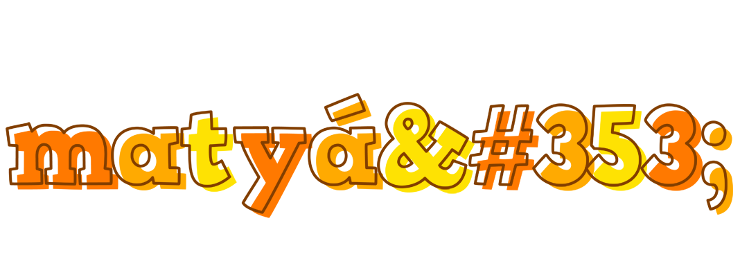 Matyáš desert logo