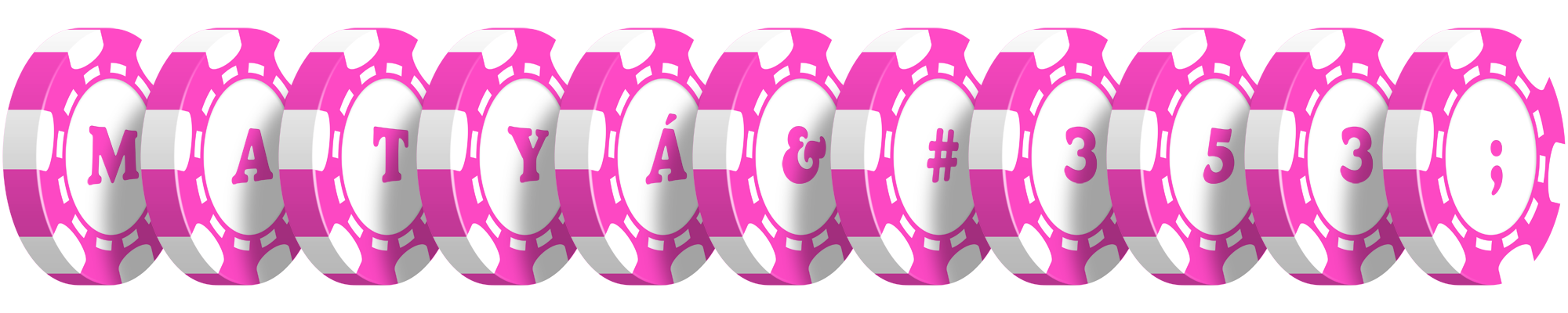 Matyáš gambler logo