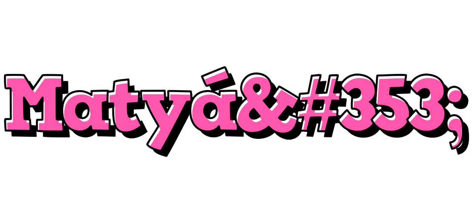Matyáš girlish logo