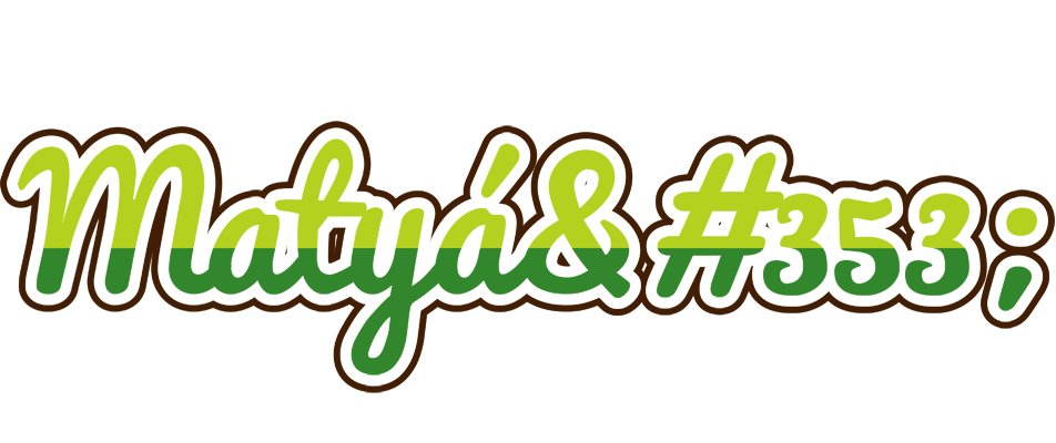 Matyáš golfing logo