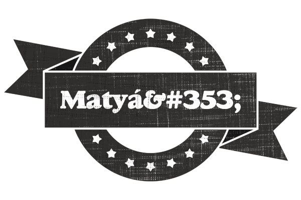 Matyáš grunge logo