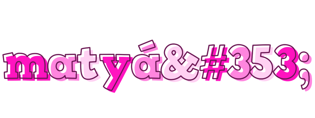 Matyáš hello logo