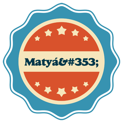 Matyáš labels logo