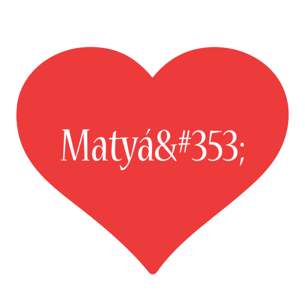 Matyáš love logo