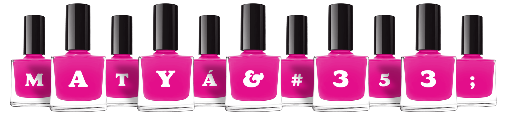 Matyáš nails logo