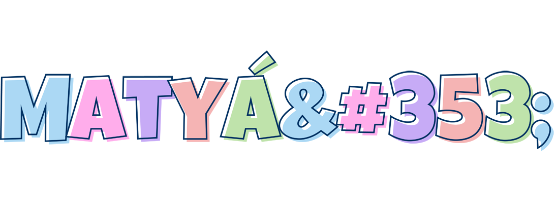 Matyáš pastel logo