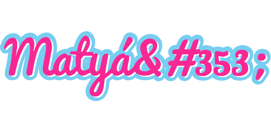 Matyáš popstar logo