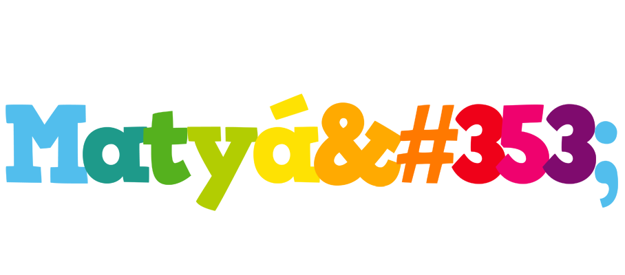 Matyáš rainbows logo