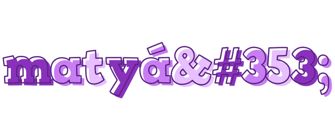 Matyáš sensual logo