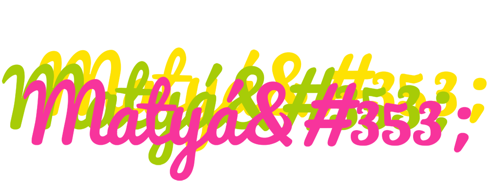 Matyáš sweets logo