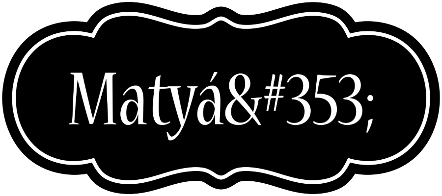 Matyáš welcome logo