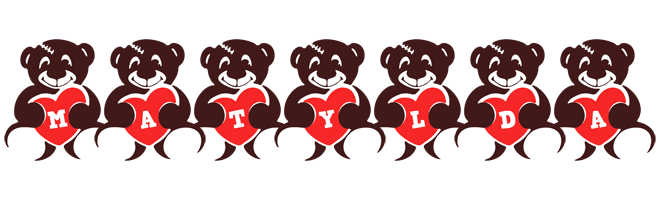 Matylda bear logo