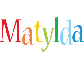 Matylda birthday logo