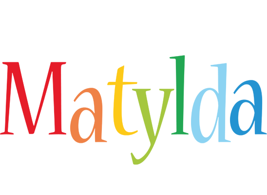 Matylda birthday logo