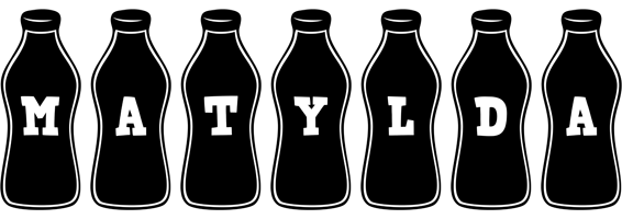 Matylda bottle logo