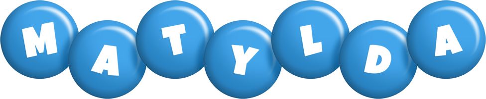 Matylda candy-blue logo