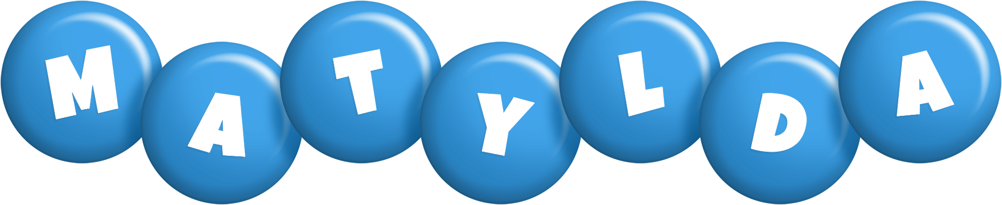 Matylda candy-blue logo