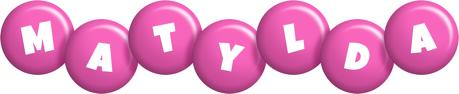 Matylda candy-pink logo