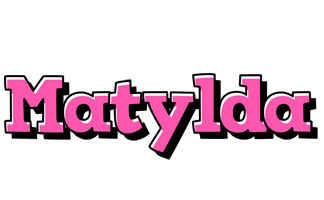 Matylda girlish logo