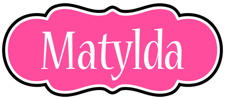 Matylda invitation logo