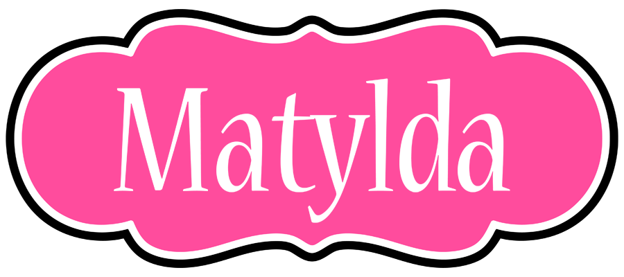 Matylda invitation logo