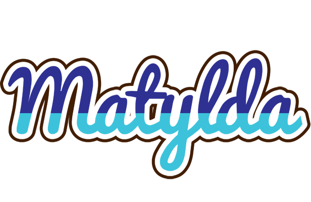Matylda raining logo