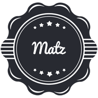 Matz badge logo