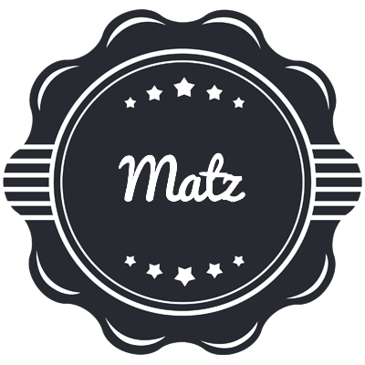 Matz badge logo
