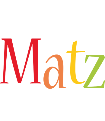 Matz birthday logo