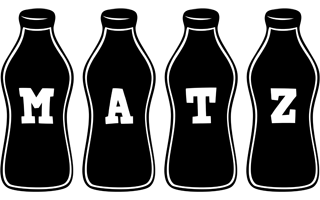 Matz bottle logo