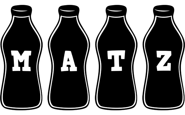 Matz bottle logo