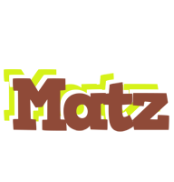 Matz caffeebar logo