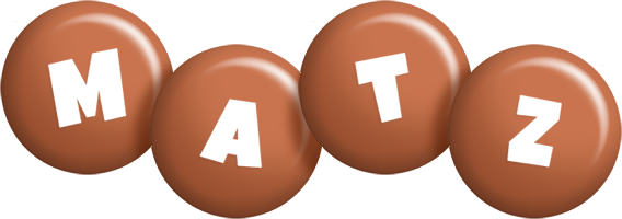 Matz candy-brown logo