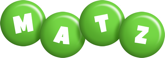 Matz candy-green logo