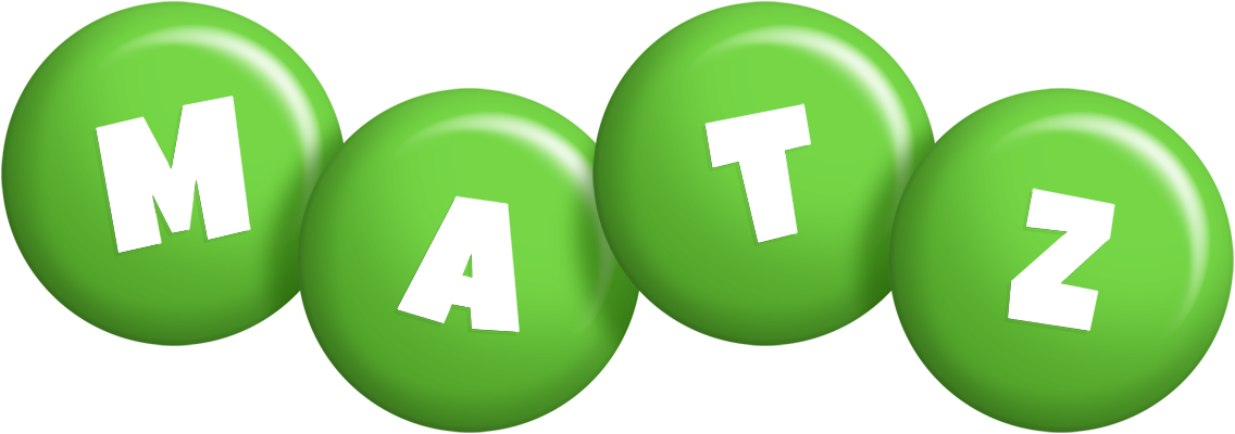 Matz candy-green logo