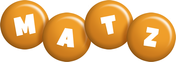 Matz candy-orange logo