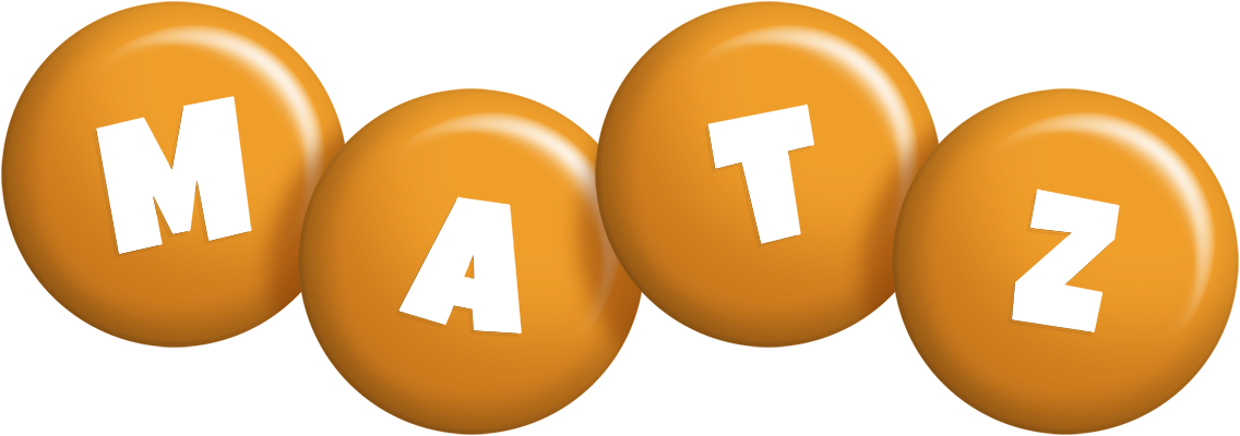 Matz candy-orange logo