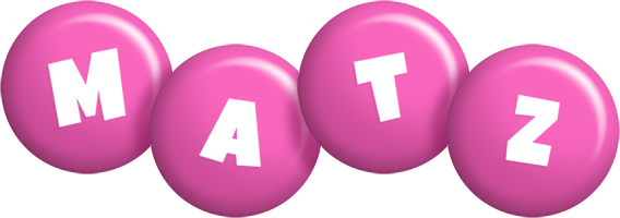 Matz candy-pink logo