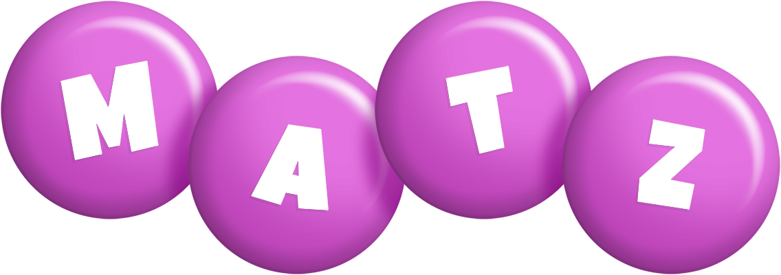 Matz candy-purple logo