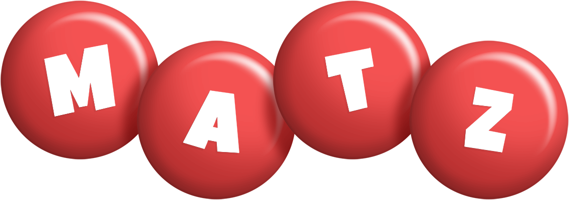 Matz candy-red logo