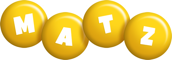 Matz candy-yellow logo