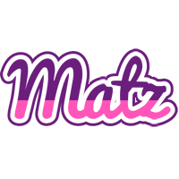 Matz cheerful logo