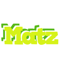 Matz citrus logo