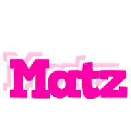 Matz dancing logo