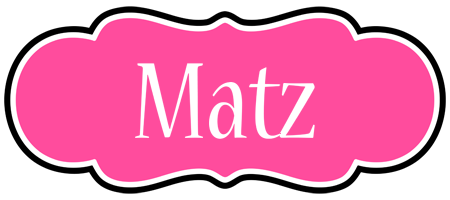 Matz invitation logo