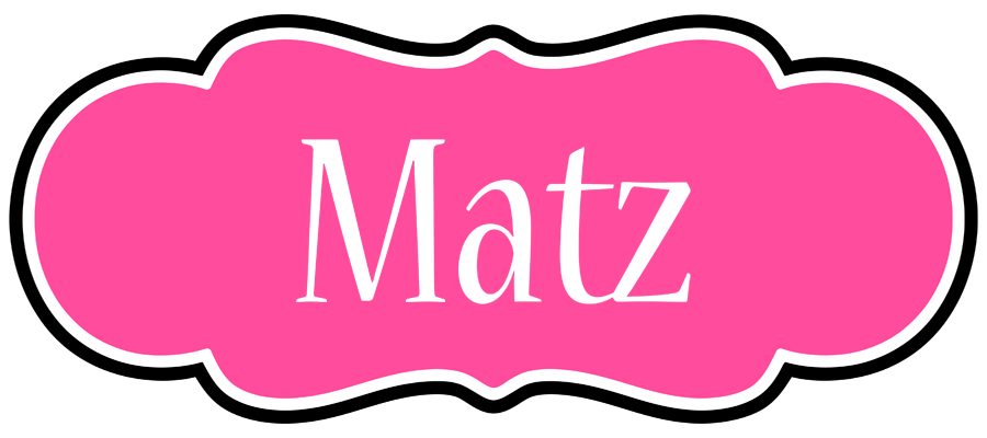 Matz invitation logo