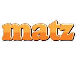 Matz orange logo