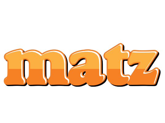 Matz orange logo